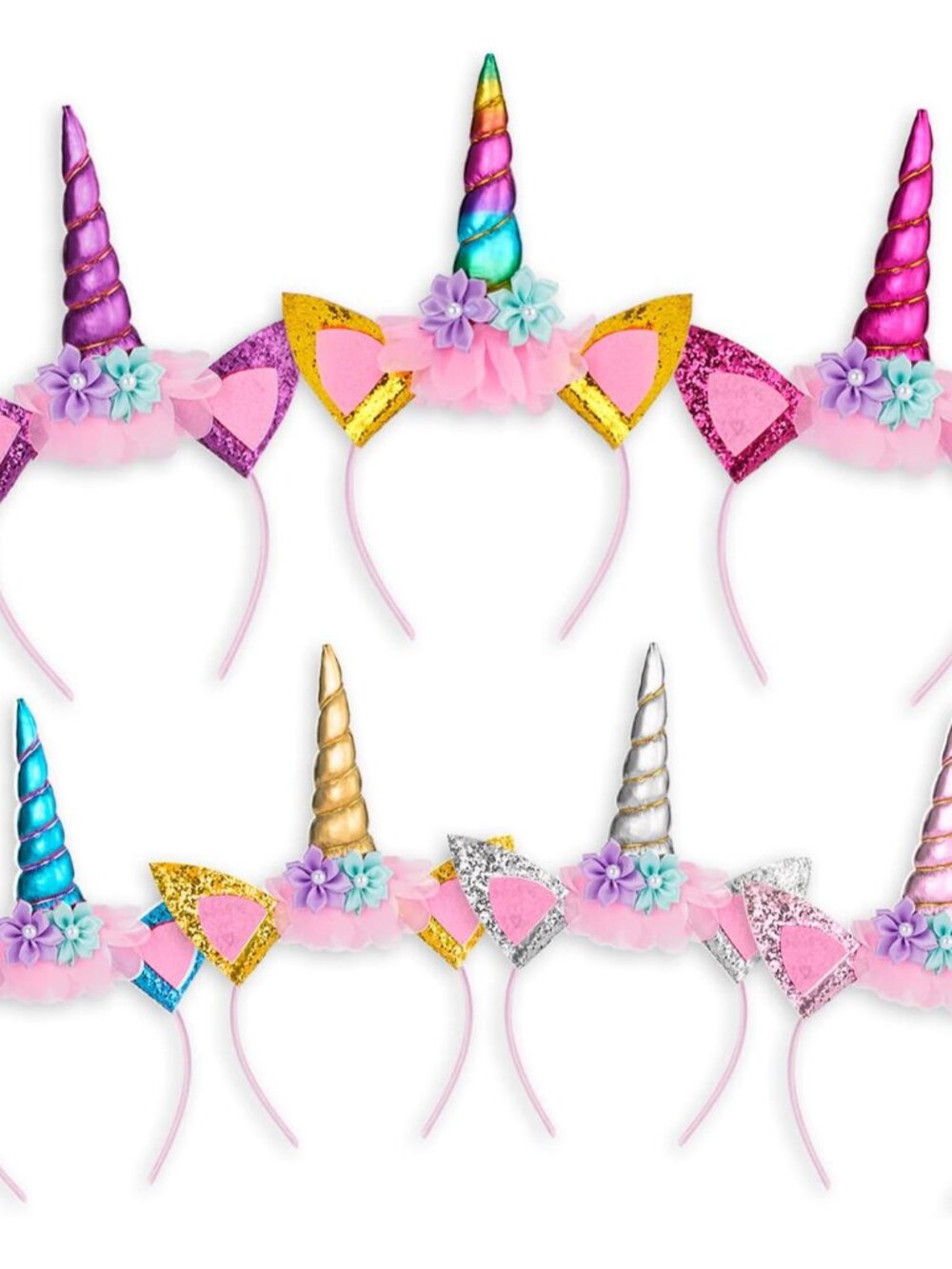 Unicorn Headband, Unicorn Party Supplies Horn Headbands